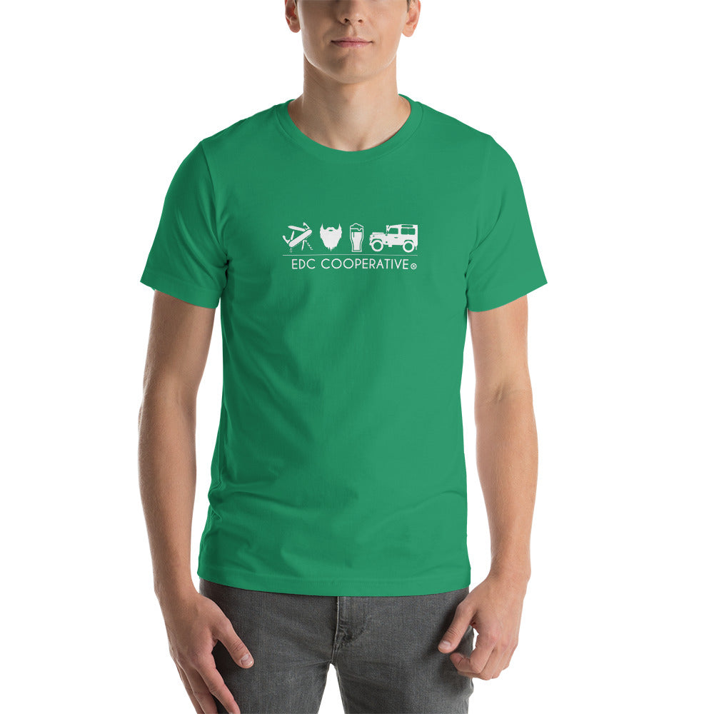 EDCCOOPERATIVE LOGO Short-Sleeve Unisex T-Shirt