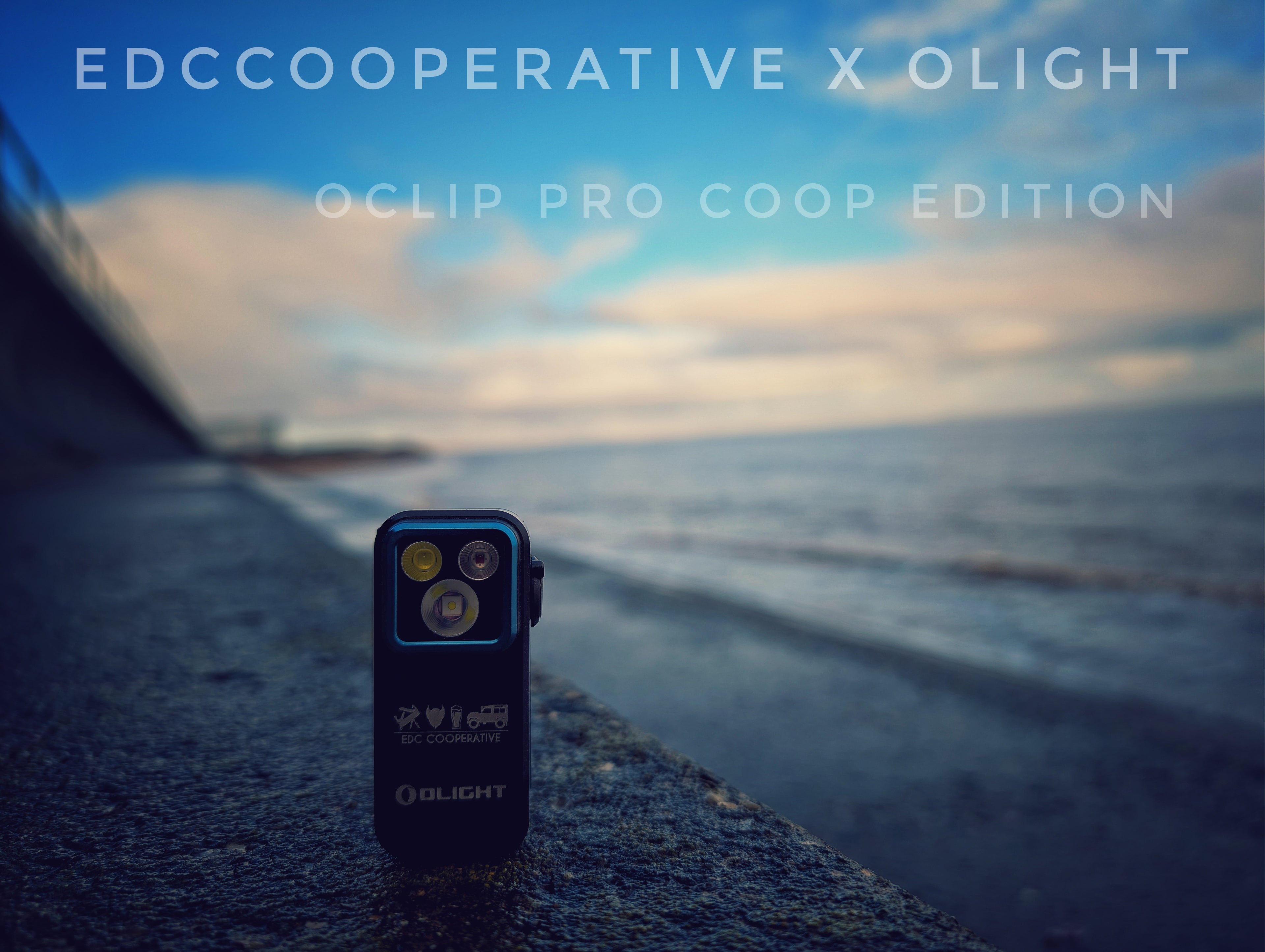 EDCCOOPERATIVE x OLIGHT oClip Pro coop edition