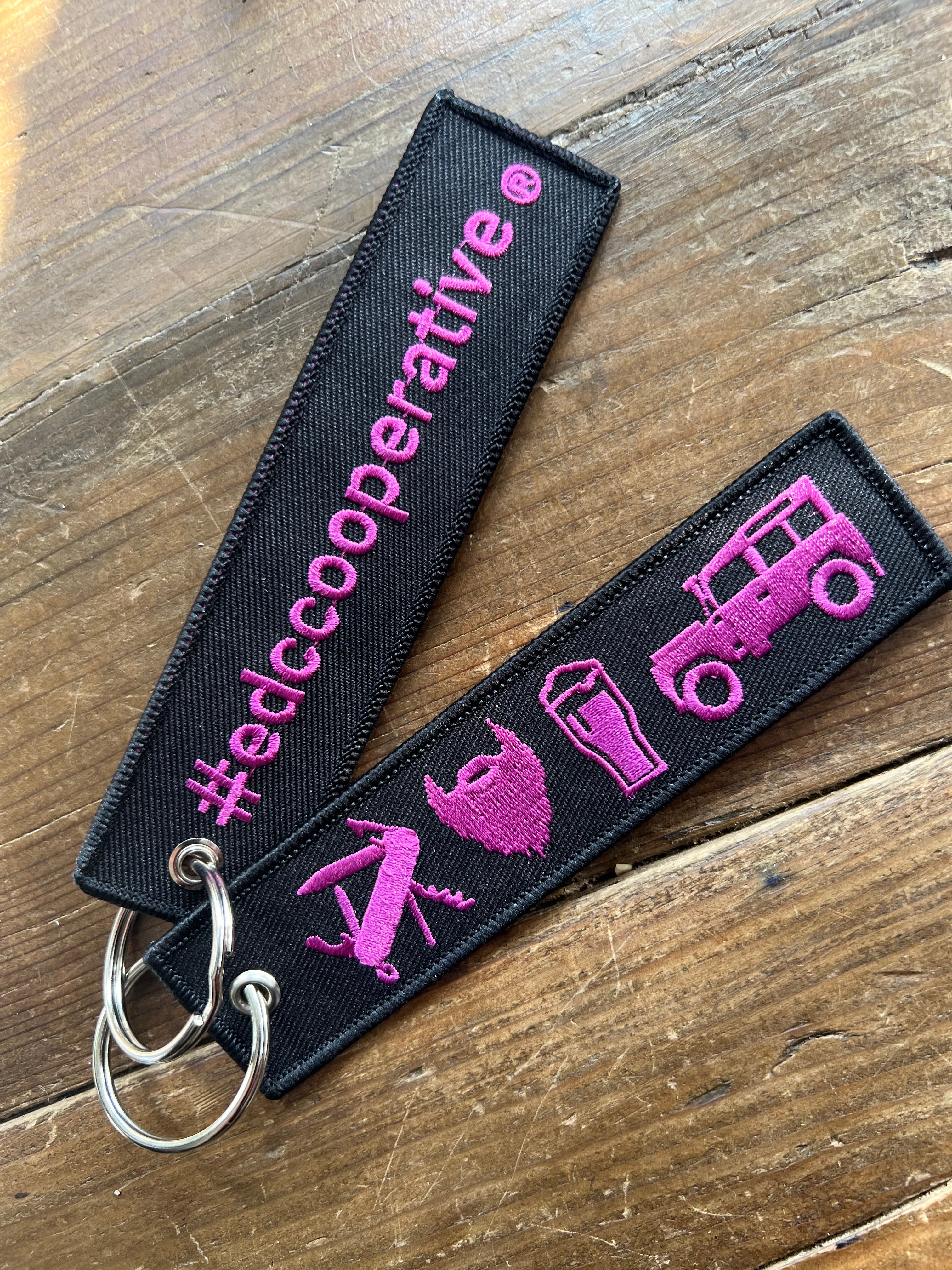 Purple Icon Flight tag