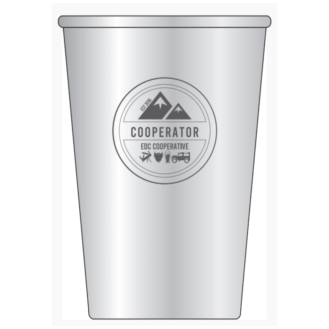 Cooperator X KleanKanteen Steel Pint (US) Cup - 10oz