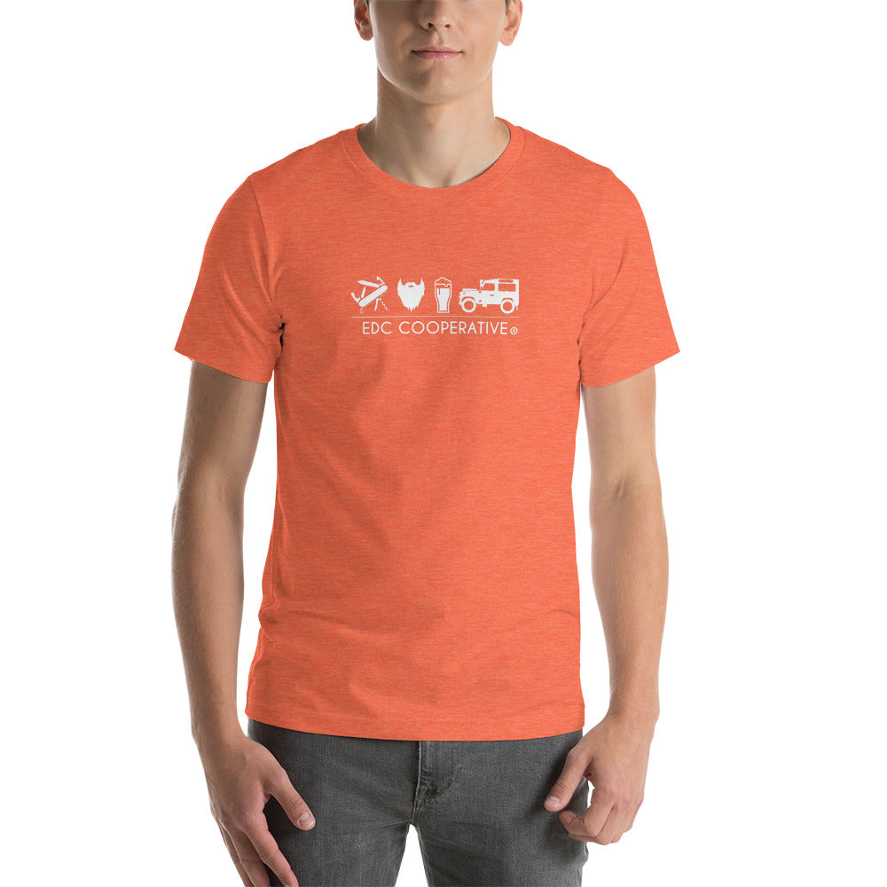 EDCCOOPERATIVE LOGO Short-Sleeve Unisex T-Shirt